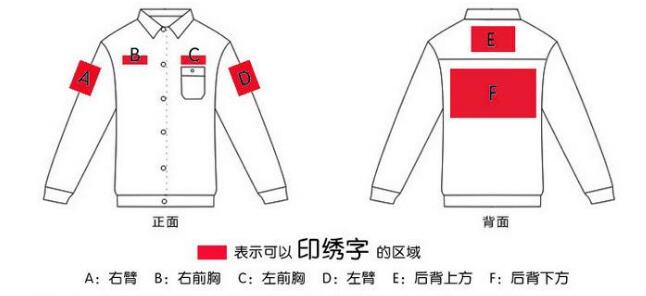 現貨工服與定做工服印繡logo