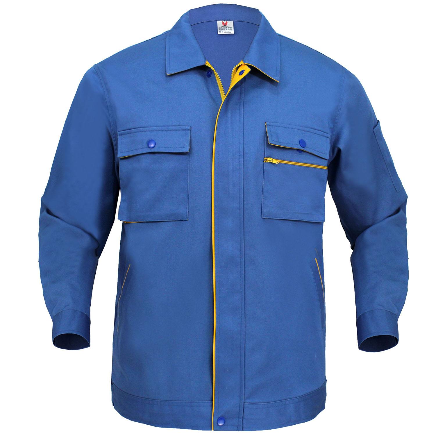 長(cháng)袖勞保工作服定做