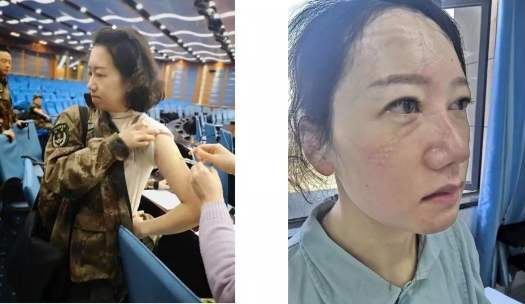 女軍醫奮戰在抗疫一線(xiàn)