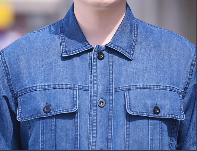 鋼鐵廠(chǎng)短袖工服衣領(lǐng)細節圖