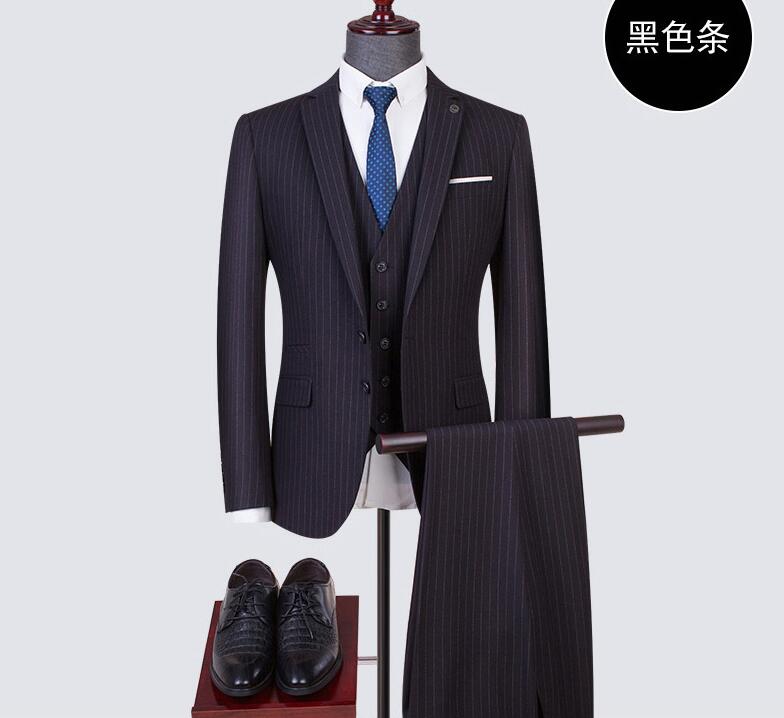 酒店男士條紋羊毛兩?？酃し﨧ZN-Z06款訂制