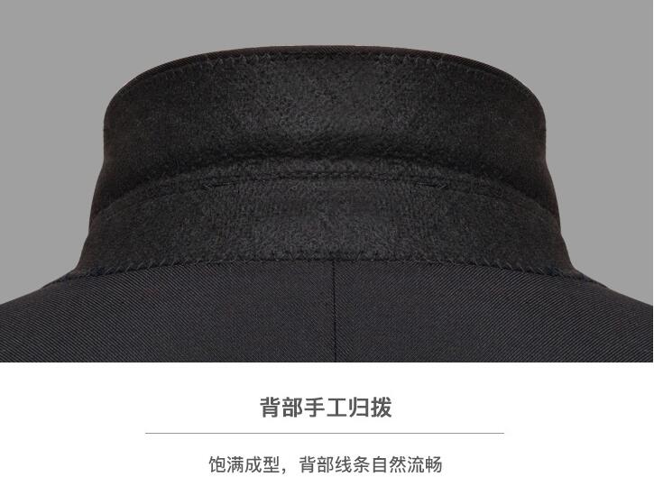 辦公室行政前臺經(jīng)理會(huì )計通用工服領(lǐng)部特寫(xiě)圖