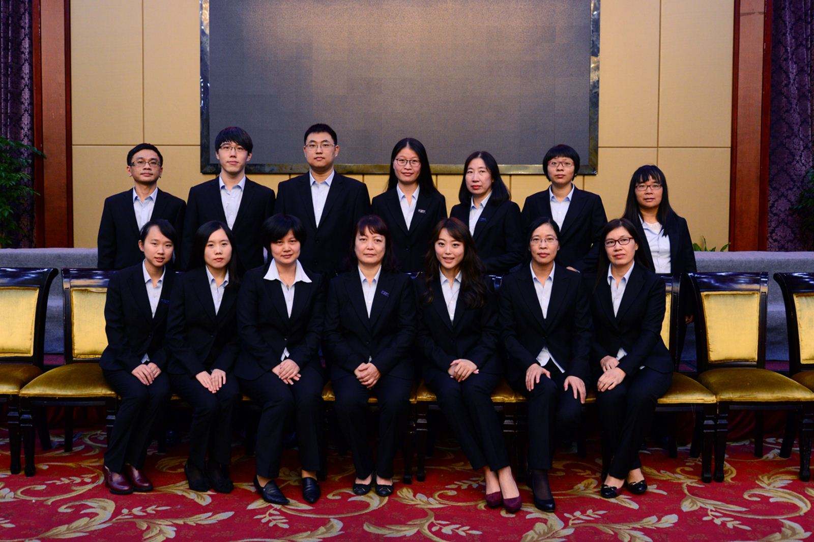 北京秋季長(cháng)袖物業(yè)工服公司合照